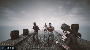 Unreal Engine 4 - The House Of The Dead 2 - Gameplay Showcase 1