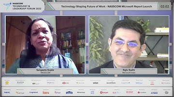 NTLF 2022: Technology Shaping the Future of Work - NASSCOM Microsoft Report Launch