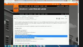 C++ 502 Chapter 9 Homework follow-up (4/23/2014)