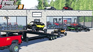 DELIVERING 2021 CAN AM'S TO CHOW POWERSPORTS | FARMING SIMULATOR 2019