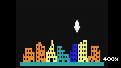 Defender + audio intro - (198x) - APF Imag Machine - gameplay