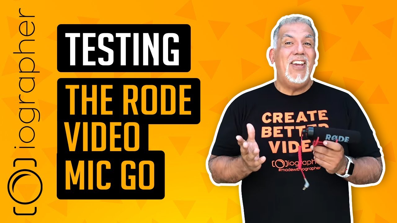 Testing the Rode Video Mic Go YouTube