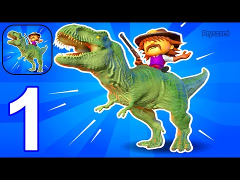 Dino Commander - Gameplay Walkthrough Part 1 Tutorial Level 1-6 Dino War Army (iOS, Android Gameplay