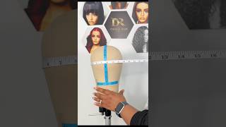 Canvas head measurements..#wigs #wigstyle #hairstyle #hair #hairtutorial #haircare #wigmaker