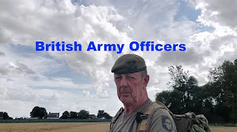 British Army Officers 