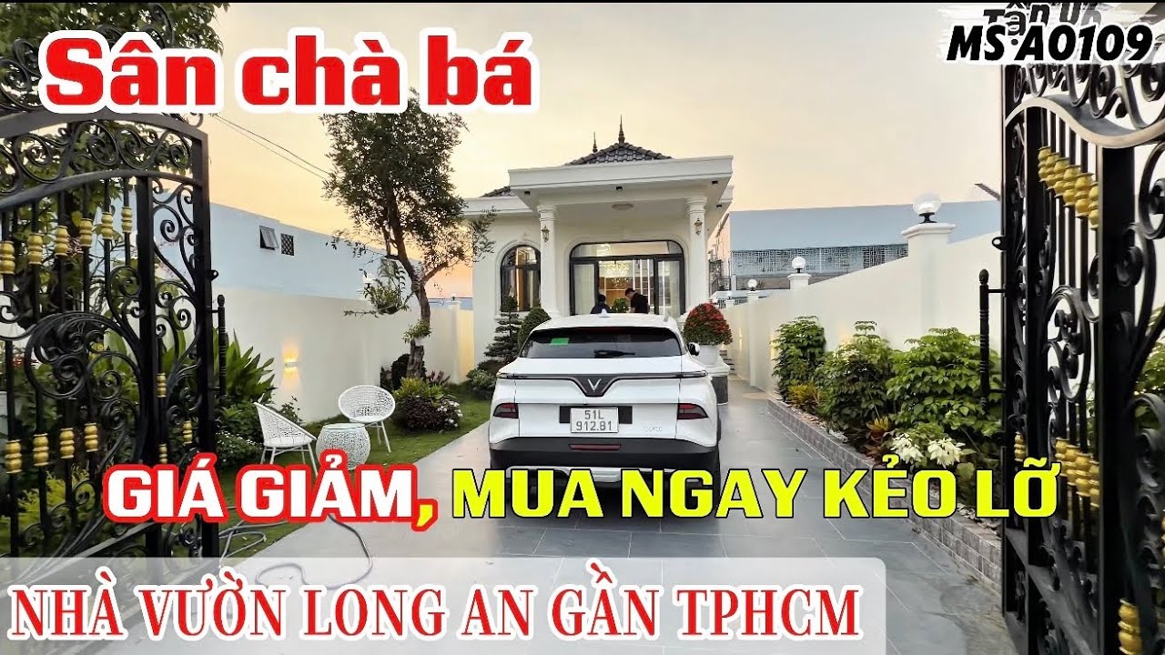 Ms A0109 Nhà Vườn Long An gần tphcm giá giảm mua ngay kẽo lỡ | Chợ tốt Long An