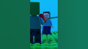 Lego Minecraft #shorts #lego #stopmotion