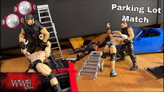 THE SHIELD VS THE BAR PARKING LOT MATCH FOR NITRO TAG TEAM CHAMPIONSHIPS