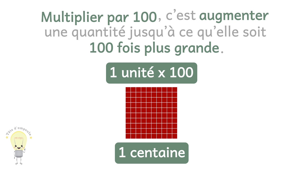 Multiplier par 10  100  1000  YouTube