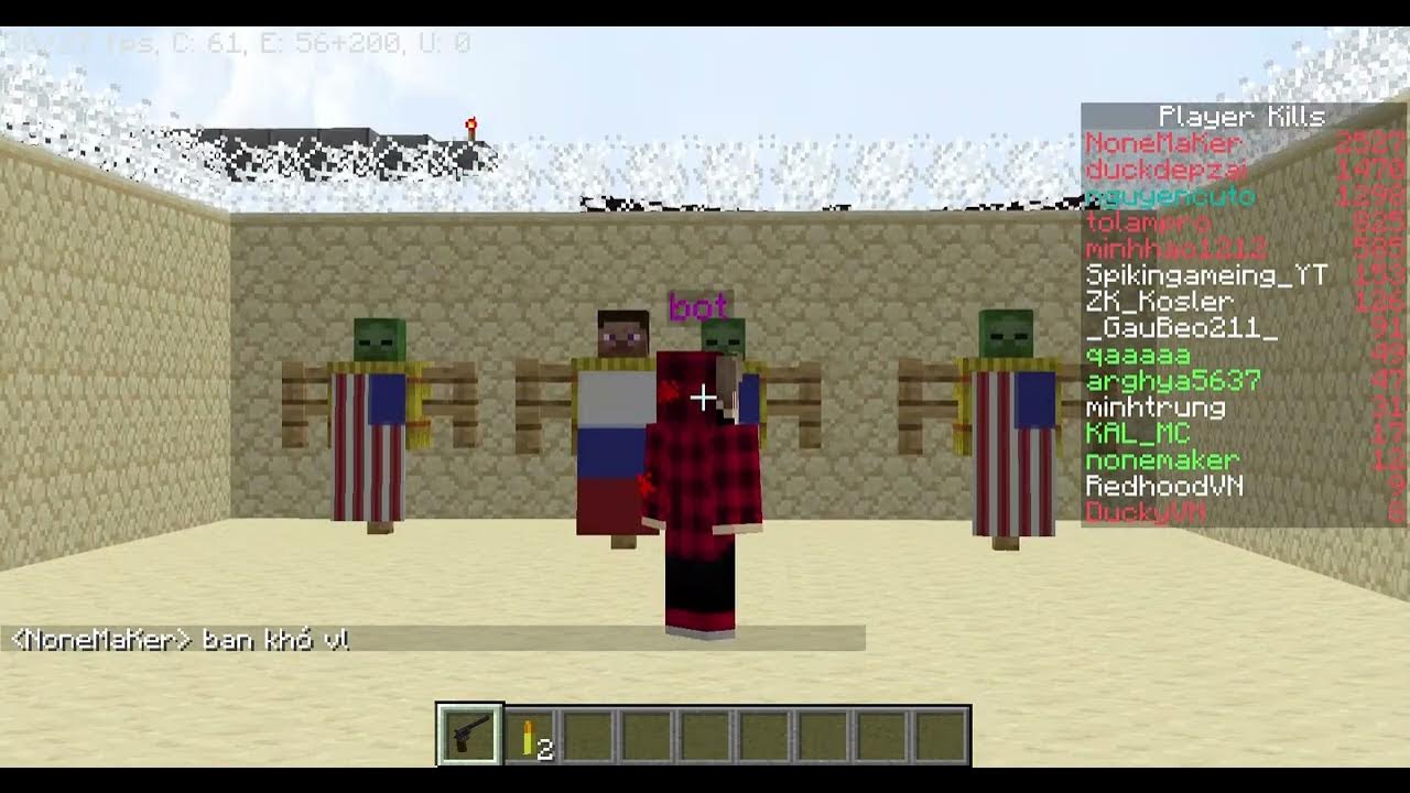 Minecraft Colt Andaconda Python test - YouTube