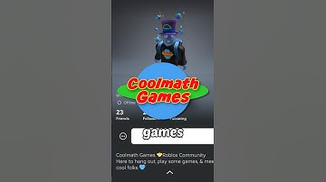 Coolmath Games Added me on Roblox🪐#roblox #robloxshorts