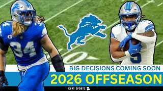 4 SURPRISE Detroit Lions Cut Candidates Ft. David Montgomery, Graham Glasgow + Free Agency 2026