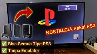 Cara Main Game PS1 di PS3 & Tes Gameplay