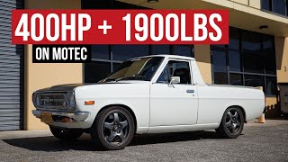 SR20-Swapped Datsun Ute, Making a Chill 400hp