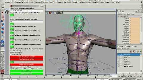 MEL Scripting a Character Rig in Maya