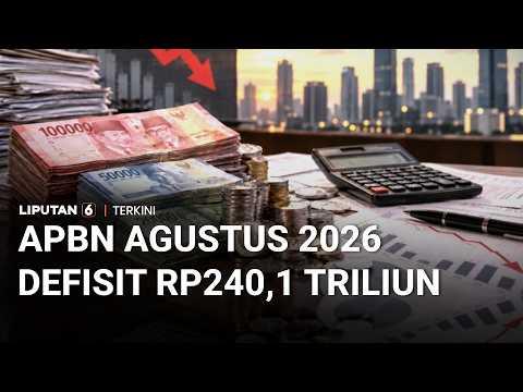 APBN Agustus 2026 Defisit Rp240,1 Triliun, Menkeu Suahasil: 0,9% Dari PDB | Liputan 6