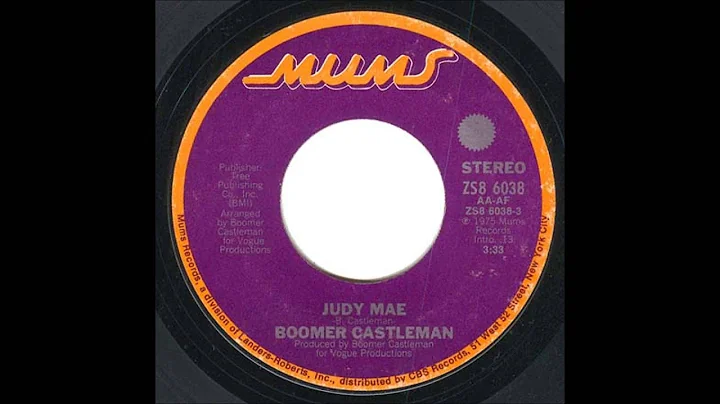 Boomer Castleman - "Judy Mae"