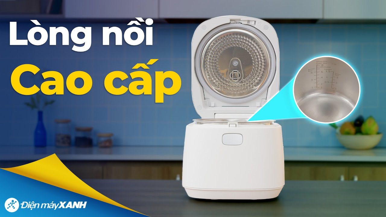 Chiếc NỒI CƠM cao tần có lòng nồi làm từ Inox cao cấp của nhà Panasonic