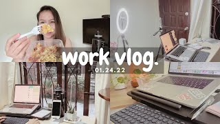 WORK VLOG: How I work with multiple clients in one day | Where I got my Freelance Clients [CC Eng] screenshot 4