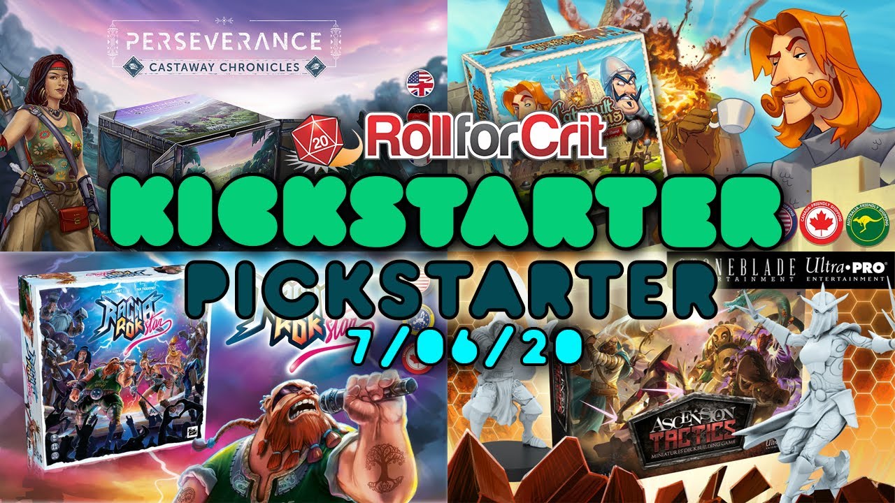 Dead Reckoning + Ascension Tactics Kickstarter Pickstarter 7/6/20