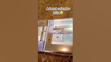 Day 1 of opening my advend calendar 2024🫶✨🎀 #christmas #music #merrychristmas #song