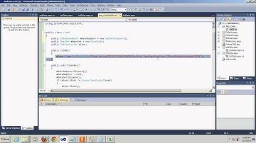 Part 2 - ASP.NET INTRODUCTION TO Database CONNECTION