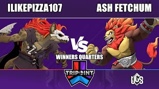 Tripoint 269 - Winners Quarters - ilikepizza107(Forsburn) Vs. Ash Fetchum(Zetterburn)