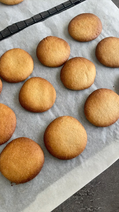 3-INGREDIENT healthy biscuit | dairy free & gluten free