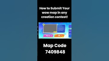 How To Submit Your wow map in any creation contest ! #wow #wowmap #wowmapcode #wowpubg #wowcreation