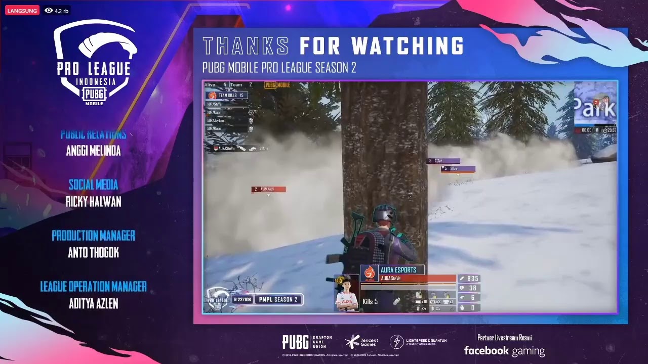 LIVE PMPL League Indonesia Season 2 Week 2 DAY 1 2020