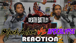 Black Adam VS Apocalypse DEATH BATTLE! REACTION