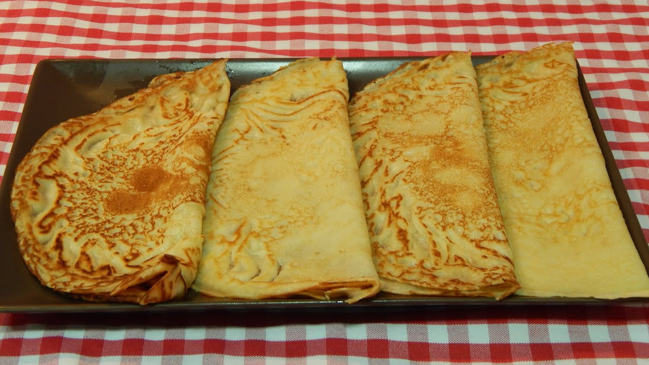 Como hacer crepes caseros