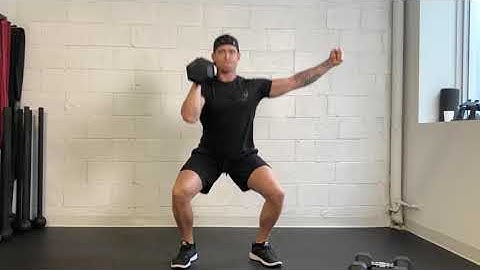 Offset DB Front Squat