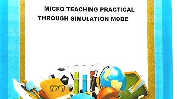 Micro teaching practical through simulation mode/course 3/B.ed 2nd semester  #practicum