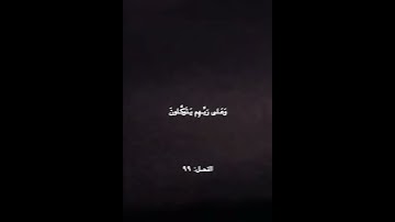 ماتيسر من سورة النحل : بصوت الشيخ / ناصر القطامي .