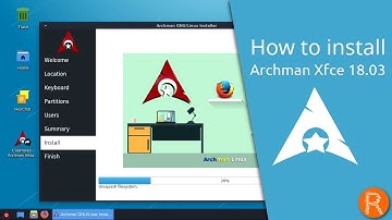 How to install Archman Xfce 18.03