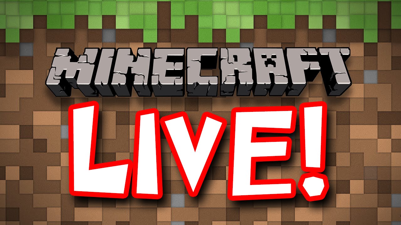 I CAVED. MINECRAFT LIVESTREAM HAPPENING! - YouTube