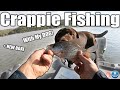 Fishing for Food in my New Boat! (Crappie Catch and Cook)
