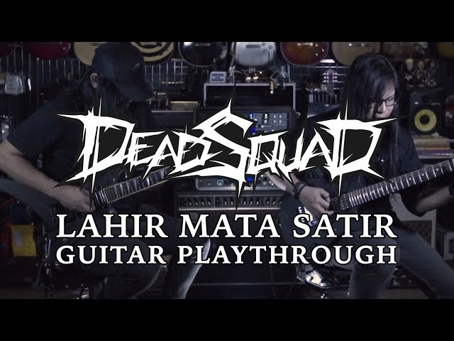DeadSquad - Lahir Mata Satir Guitar Playthrough with Kemper Profiler - FULL HD (Republik Gitar) class=
