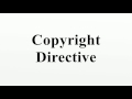 Copyright Directive