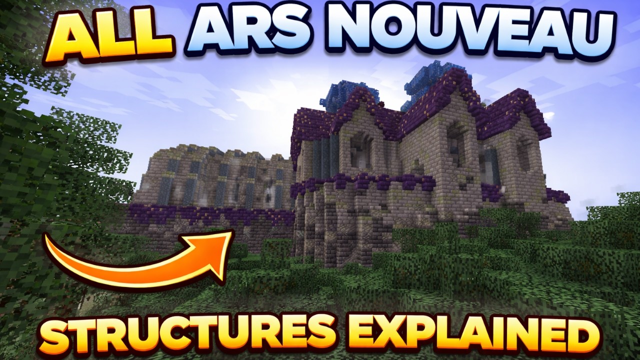 Every Ars Nouveau 1.21.1 Structure Explained | Full Structure Guide ...
