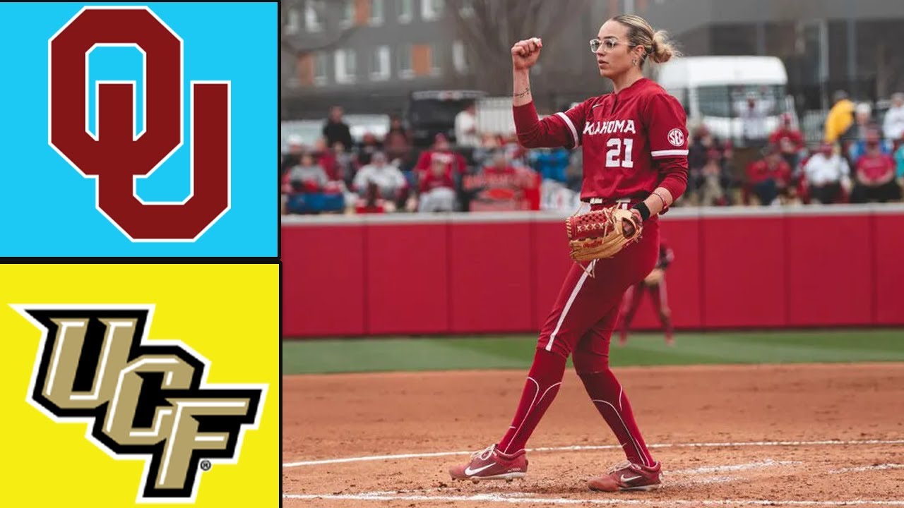 #3 Oklahoma Vs. UCF Softball Full Game | Apr 4, 2025 | College Softball Today