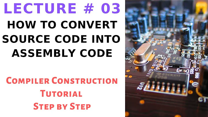 How to Convert Source Code into Assembly Code using Dev -CPP IDE Step by Step - Lecture 03