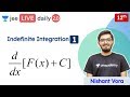 JEE: Indefinite Integration L1 | Class 12 | Unacademy JEE | JEE Maths | Nishant Vora