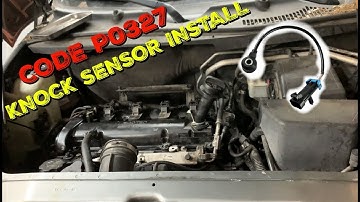 Chevy HHR Code P0327 knock Sensor Removal