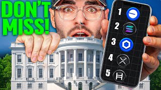 BREAKING: U.S. Government Quietly Backing These ALTCOINS (Time to Buy?)