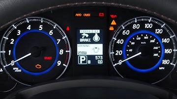 2016 Infiniti QX70 -  Warning and Indicator Lights
