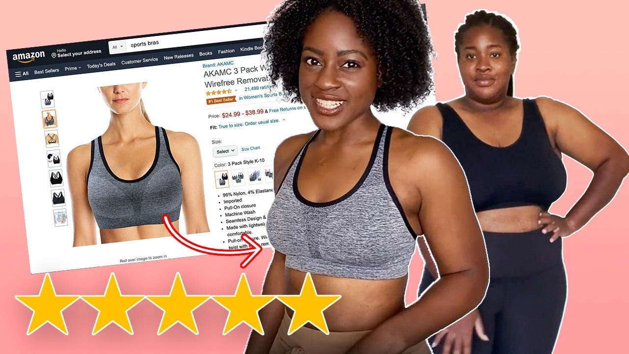 We Tried 's Top-Selling Sports Bras 