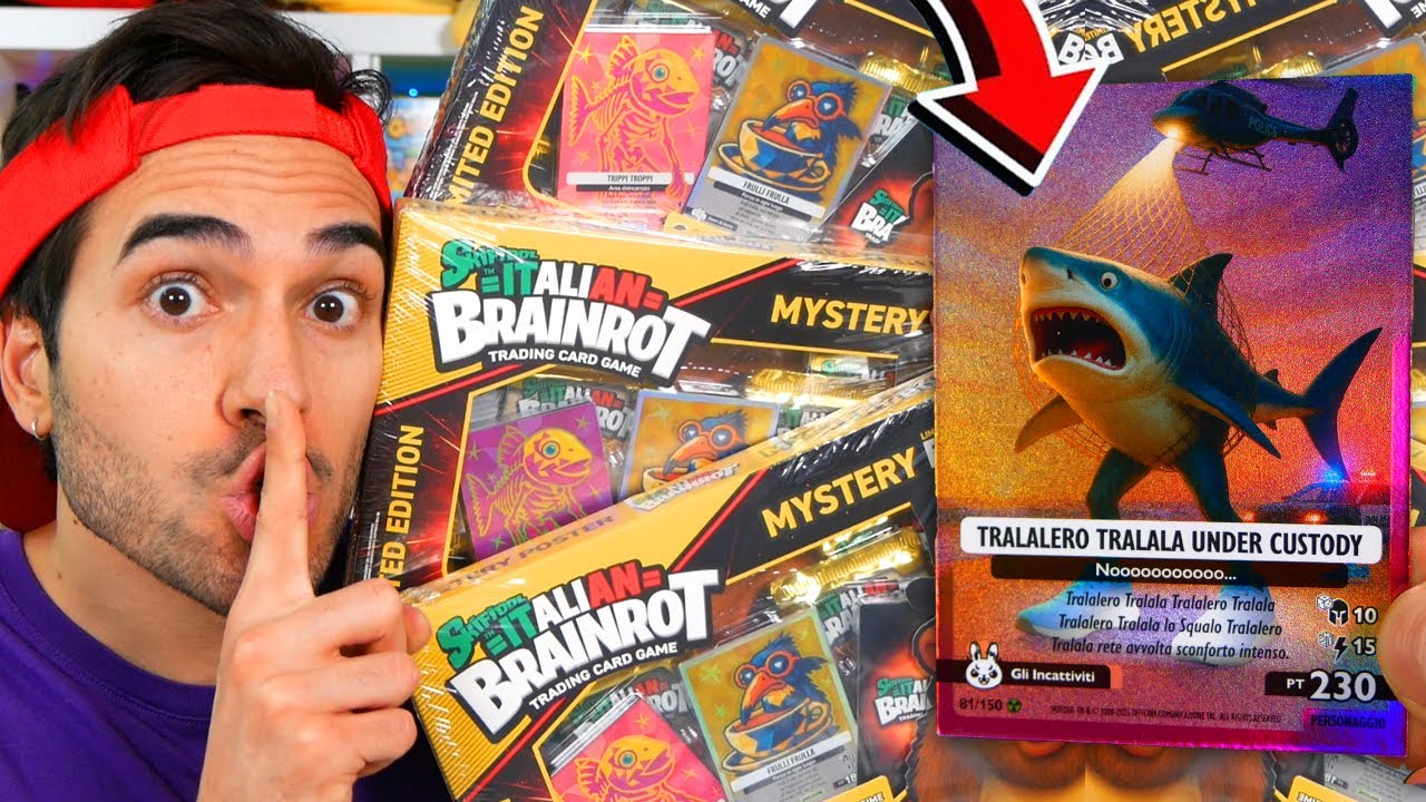 APRO 3 BOX MISTERIOSI DI CARTE BRAIN ROT E TROVO LA NUCLEARE!!!