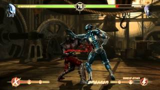 Slow-Mo Cyber Sub-Zero Vs Ermac